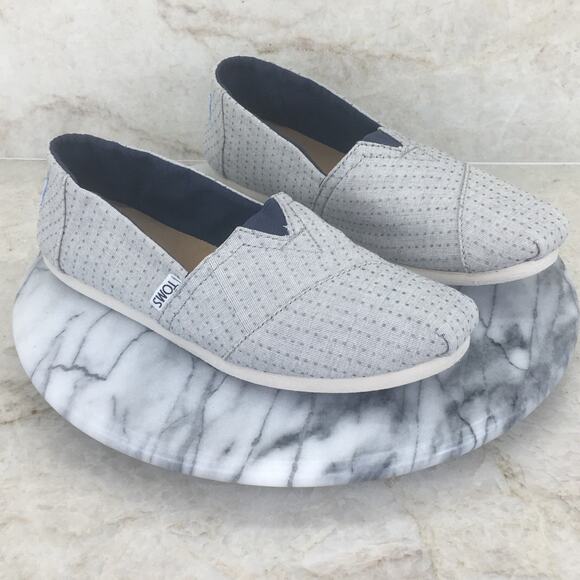 TOMS Vegan Canvas  Flats Women's Size 7 - Picture 2 of 14